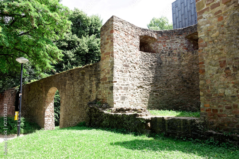 Medieval architecture and nature. Medieval architecture and nature.