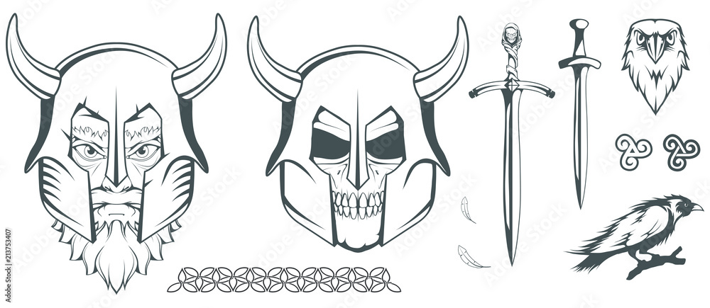 Hades - de oude Griekse god van de onderwereld van de doden. Griekse