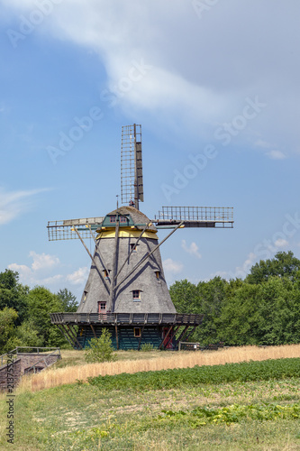 old windmill in the Hessenpark,