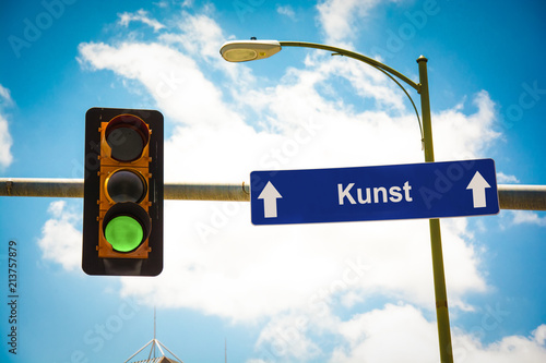 Schild 291 - Kunst photo