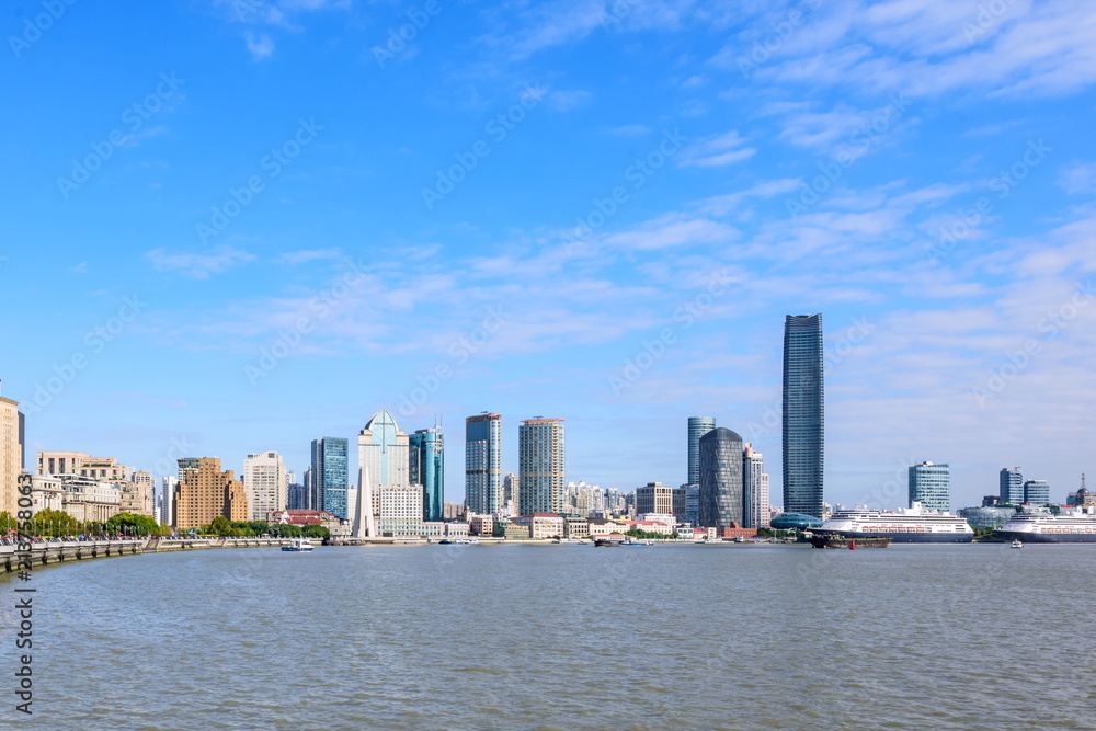 Urban scenery in Shanghai, China