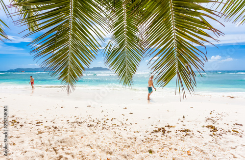  plage d anse S  v  re  la Digue  les Seychelles 