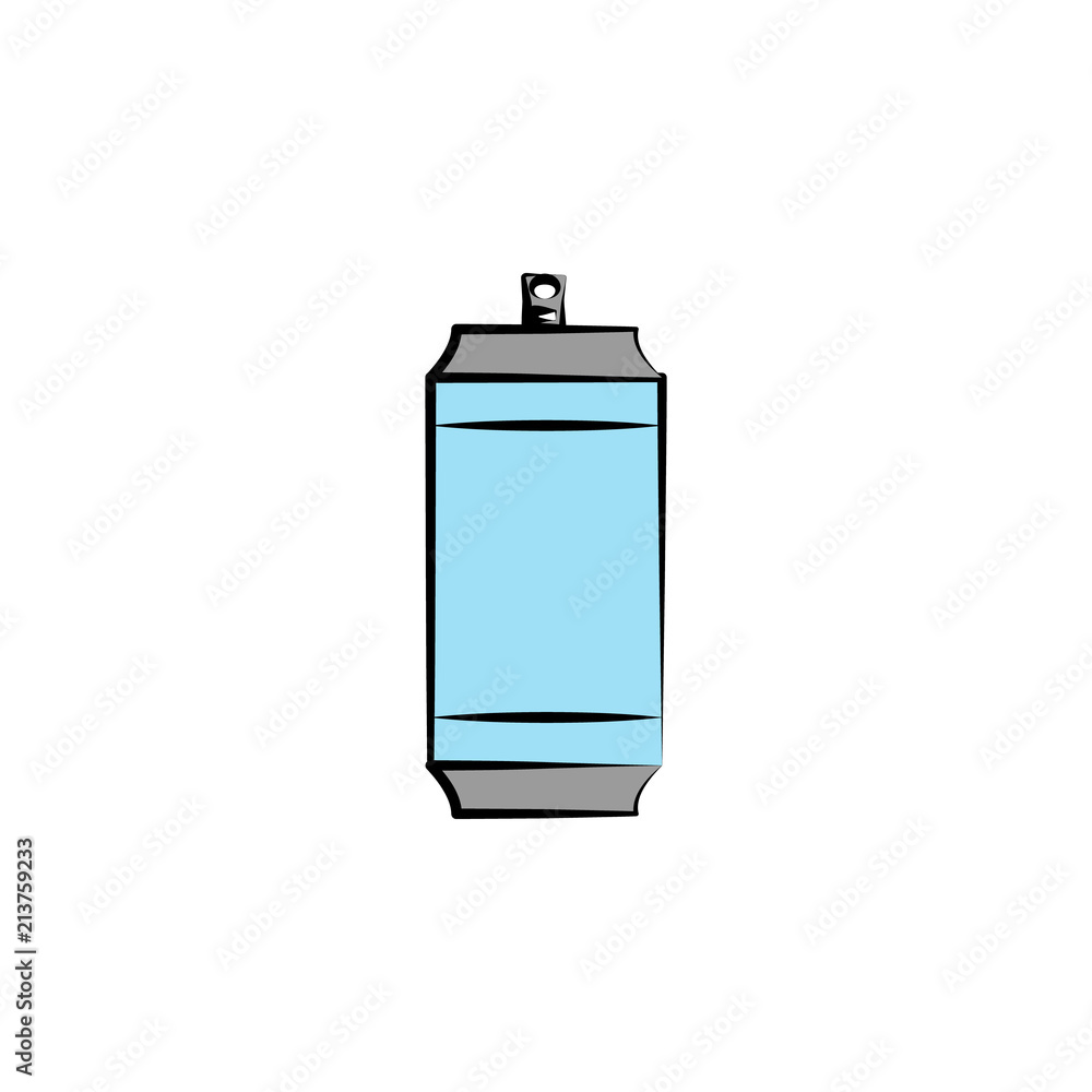 metal can colored sketch style icon. Element of beer icon for mobile concept and web apps. Hand drawn metal can icon can be used for web and mobile metal can colored sketch style icon. Element of beer icon for mobile concept and web apps. Hand drawn metal can icon can be used for web and mobile