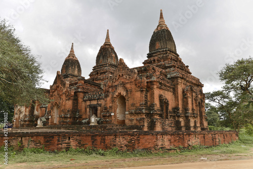 Tempel und Pagoden, Bagan, Mandalay, Myanmar, Asien