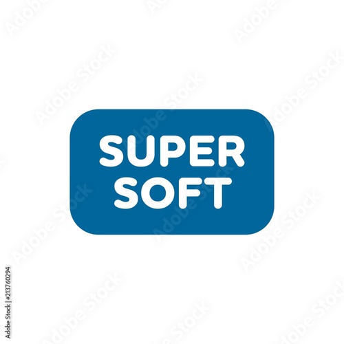 Super soft sticker