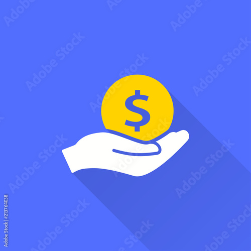 Vector investments money icon. © lovemask
