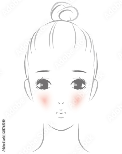 乾燥肌に悩む女性