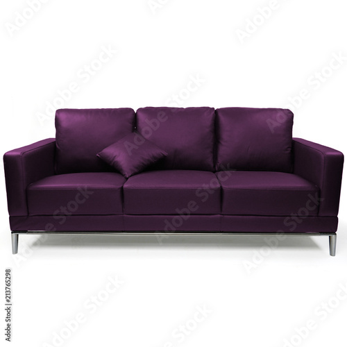 Violet premium leather sofa 