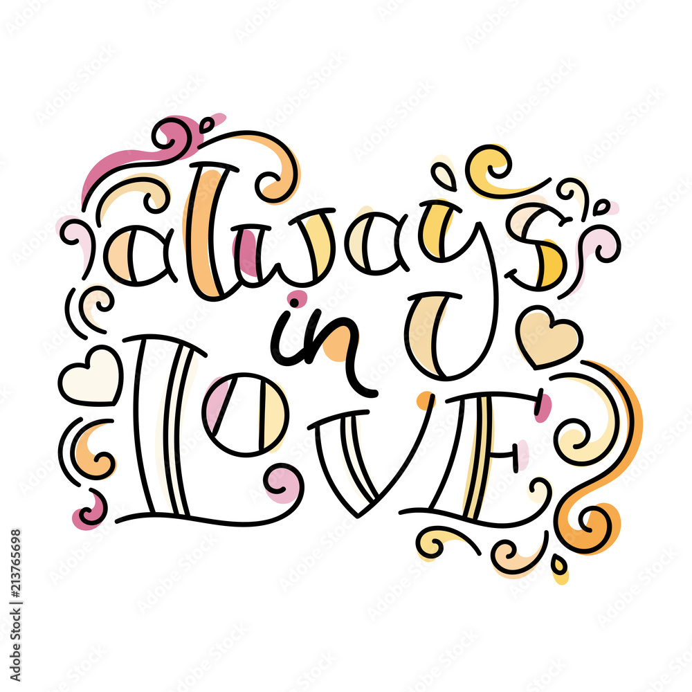 Fototapeta premium Colorful lettering phrase isolated on white background. Design element for print, t-shirt, poster, card, banner