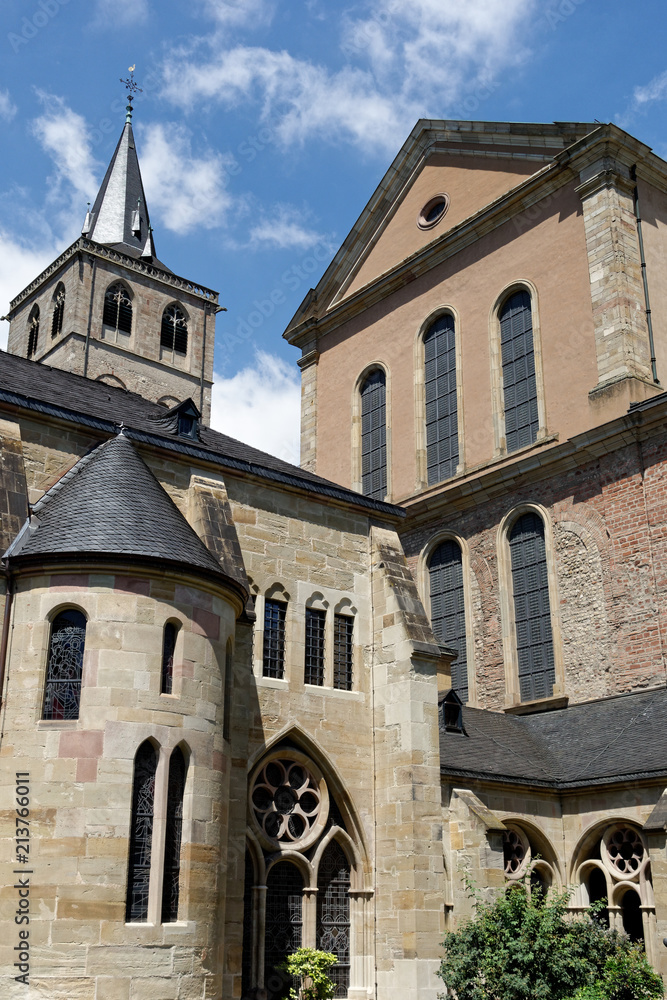 The High Cathedral of Saint Peter in Trier, Germany.