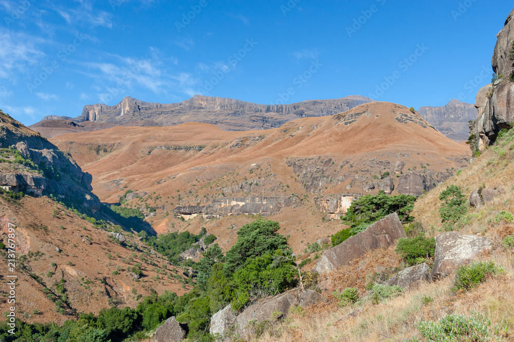 Rainbow Gorge, Cathedral Peak Nature Reserve, Drakensberg Mountain Range