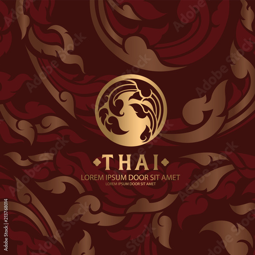 Thai Art vector