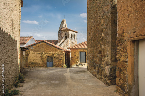 Church of San Salvador in Ayoo de Vidriales in Zamora (Spain)
