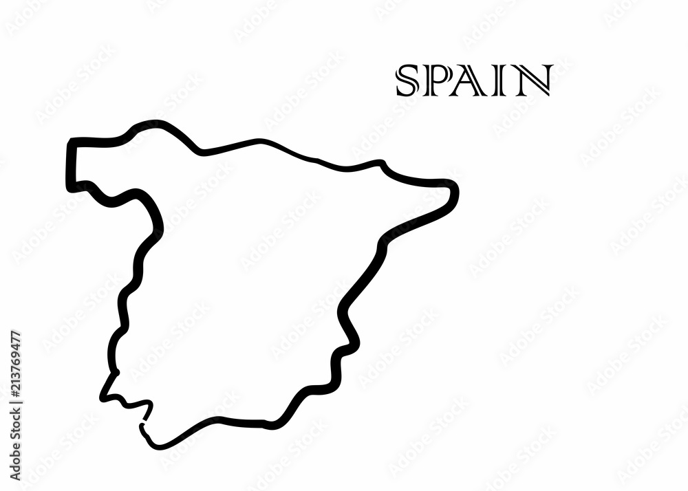 the Spain map