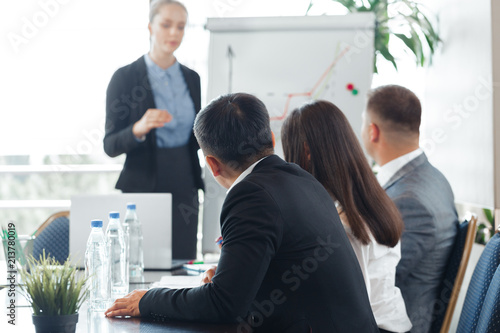 Business People Corporate Meeting Board Room Concept