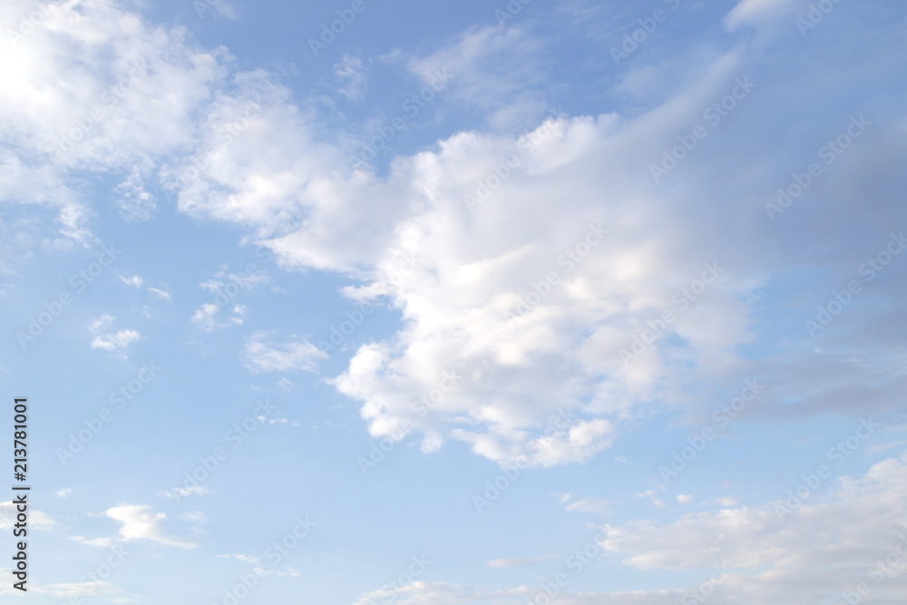 Fototapeta premium the sky in the clouds