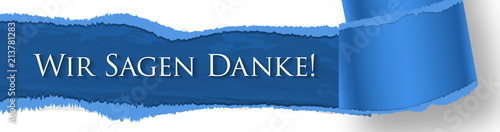 WIR SAGEN DANKE!