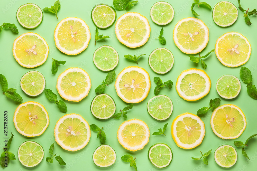 fresh lemon and lime fresh lemon and lime