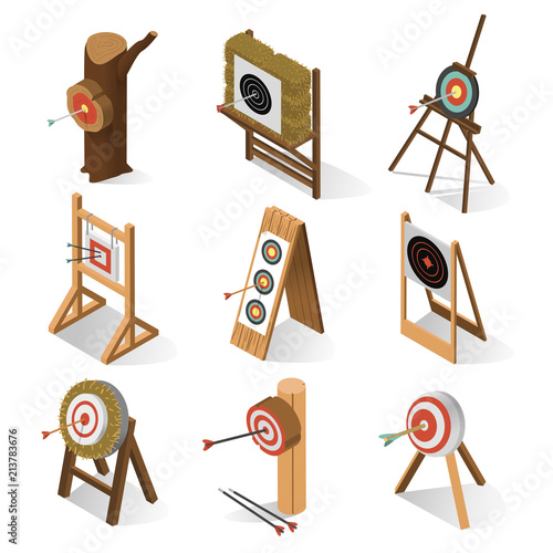 Game target isometric