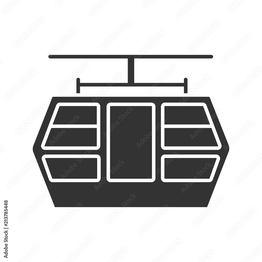 Funicular glyph icon Funicular glyph icon