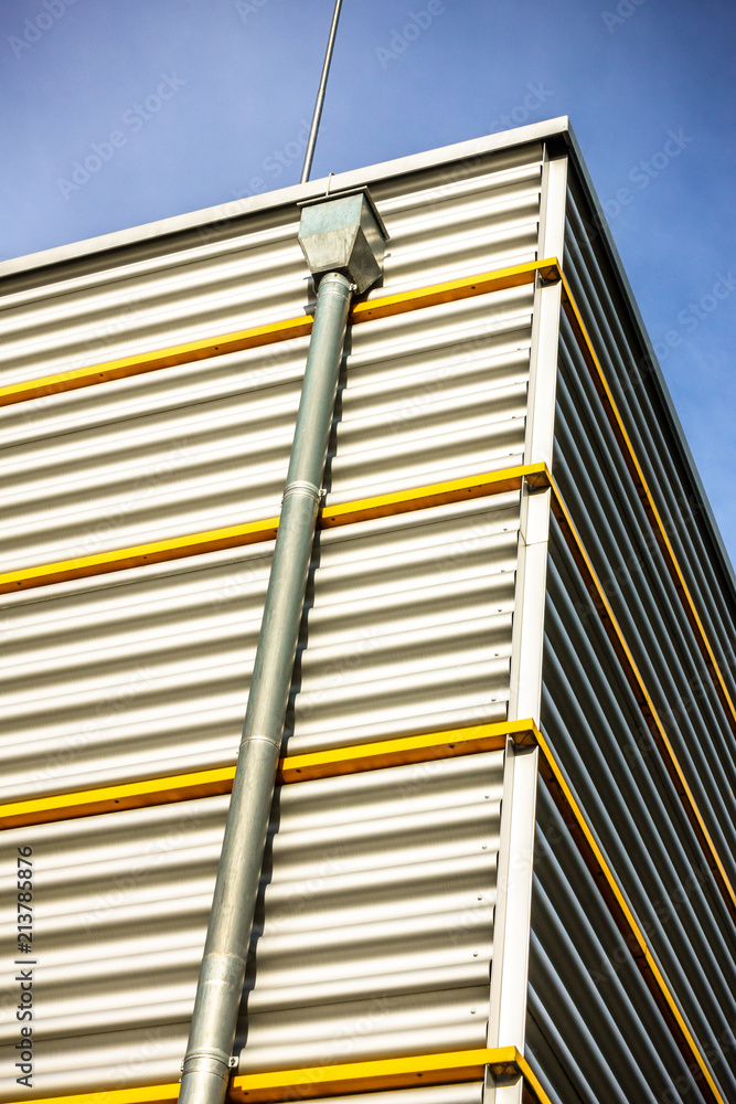 Obraz premium corrugated steel