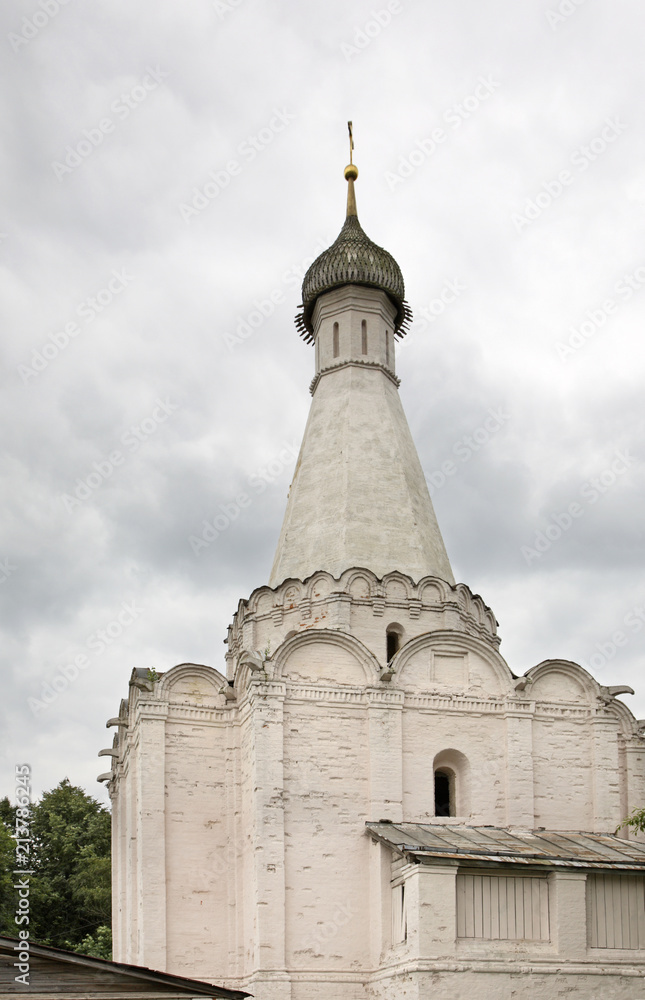 Fototapeta premium Church of Peter the Metropolitan in Pereslavl-Zalessky. Yaroslavl Oblast. Russia