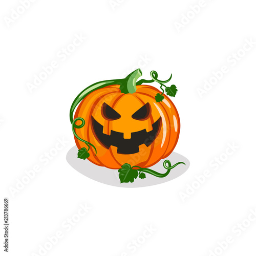 Wallpaper Mural Cute Jack-o-Lantern Vector Torontodigital.ca