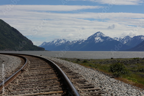 Alaskan Railroad South Anchhorage.