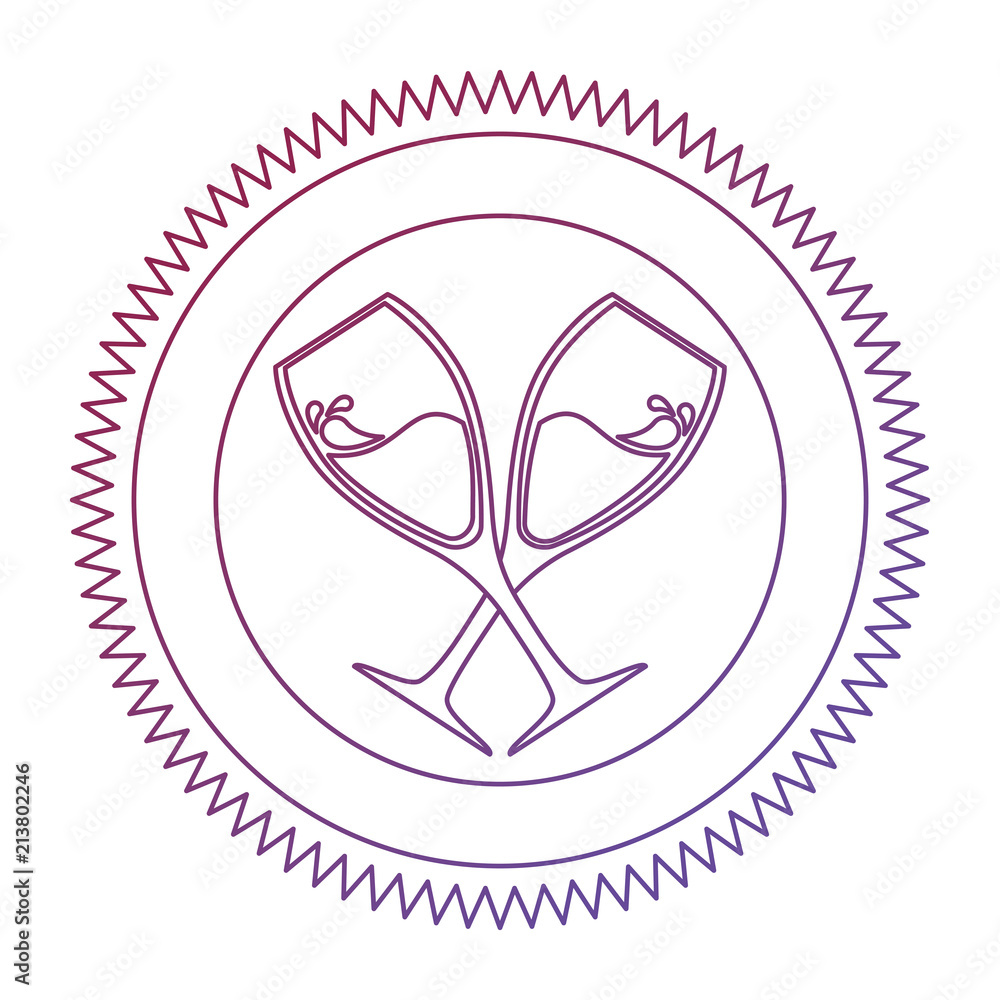 wine cups silhouettes icon wine cups silhouettes icon