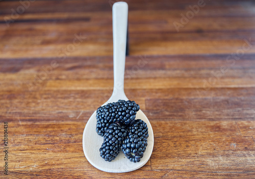 blackberry on spoon 2