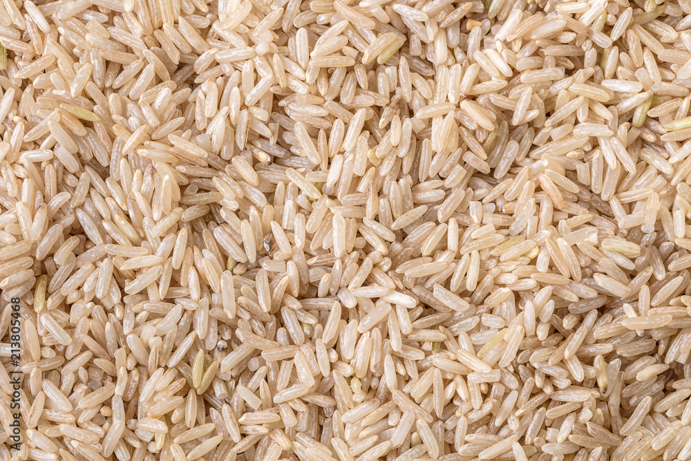 texture unpolished rice brown close-up texture unpolished rice brown close-up