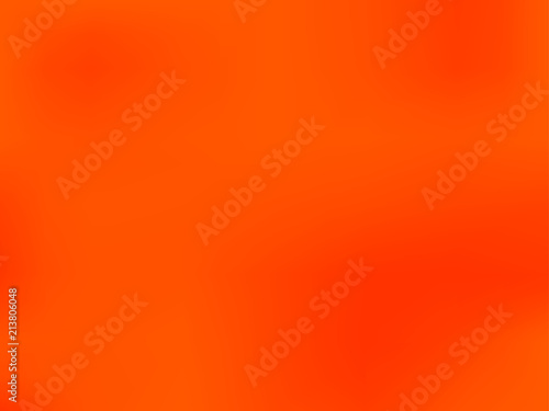 Abstract blurred orange-yellow background. A simple bright gradient pattern for your designs, backdrops, textures. Vector illustration
