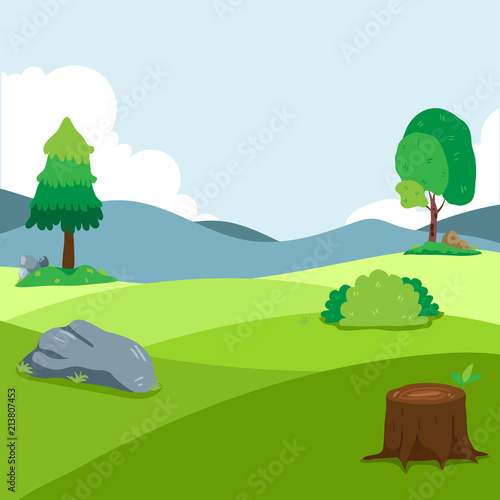 garden vector collection design