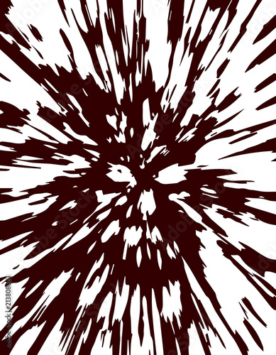 Monster from nightmares. Vector illustration.