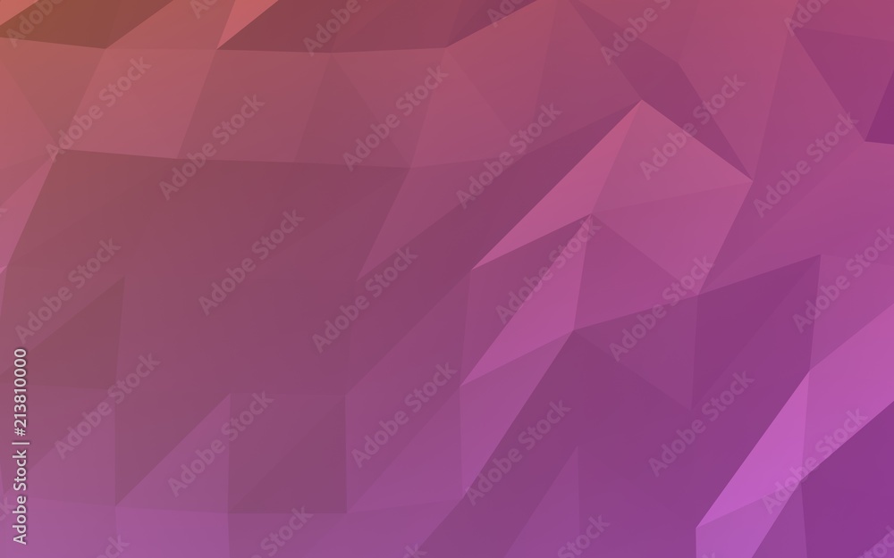 Abstract triangle geometrical pink background. Geometric origami style with gradient. 3D illustration Abstract triangle geometrical pink background. Geometric origami style with gradient. 3D illustration