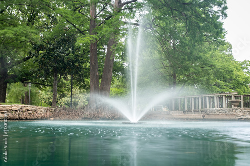 Fountain long exposure