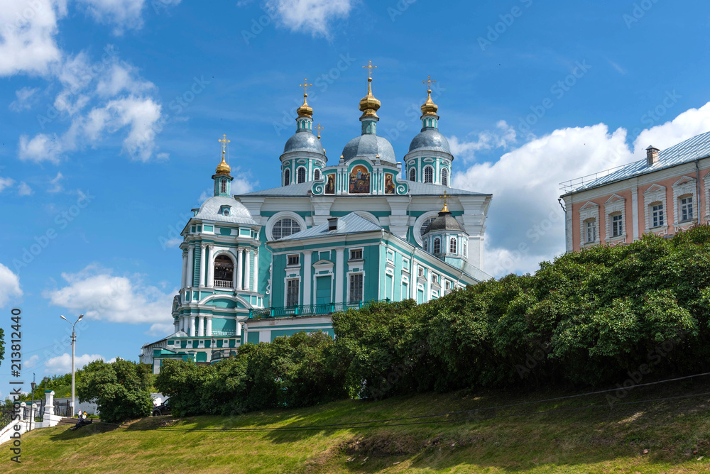 The Cathedral Church of the Assumption in Smolensk, Russia.