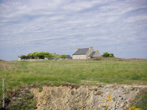 Ouessant - maisons traditionnelles