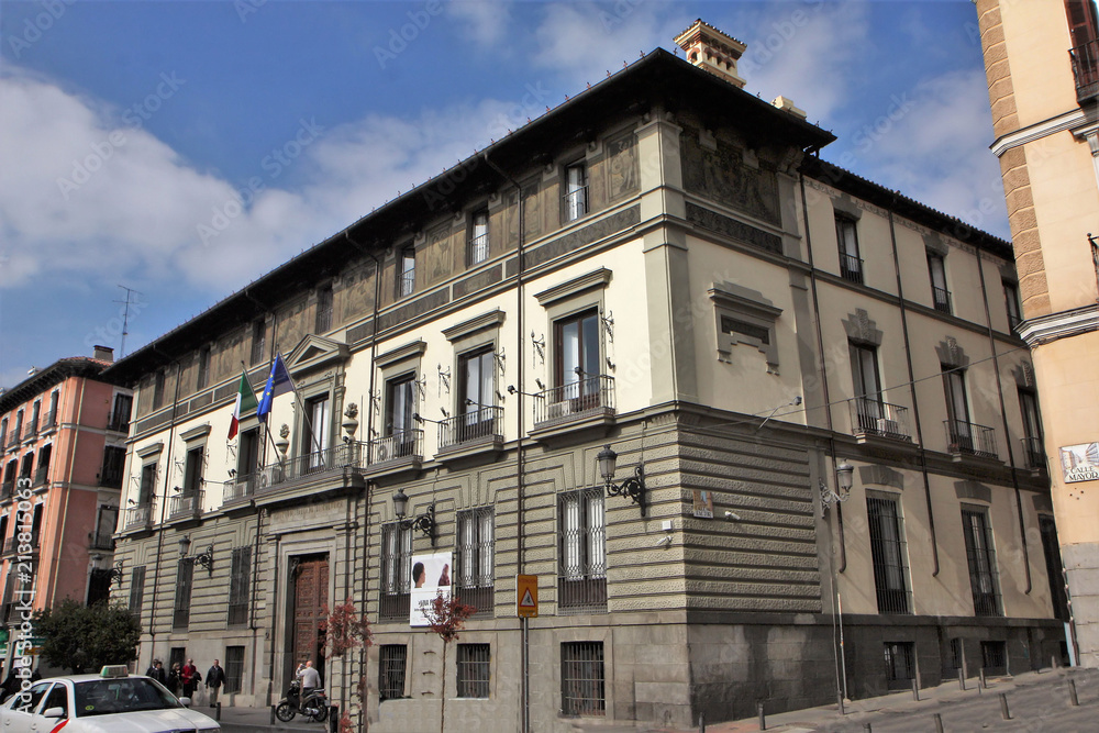 Obraz premium Madrid, bâtiment vénitien