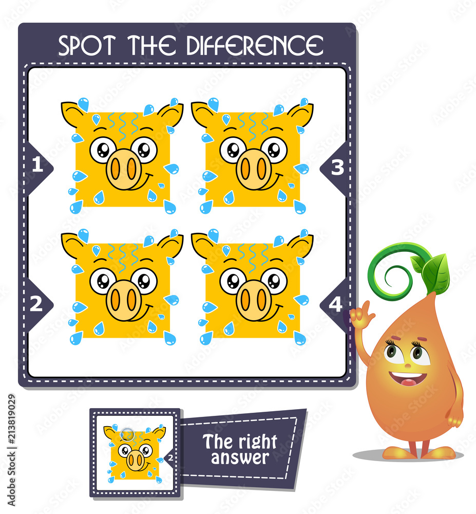 Spot the difference water Spot the difference water