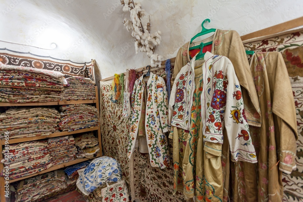 Arabic Clothes in a Shop