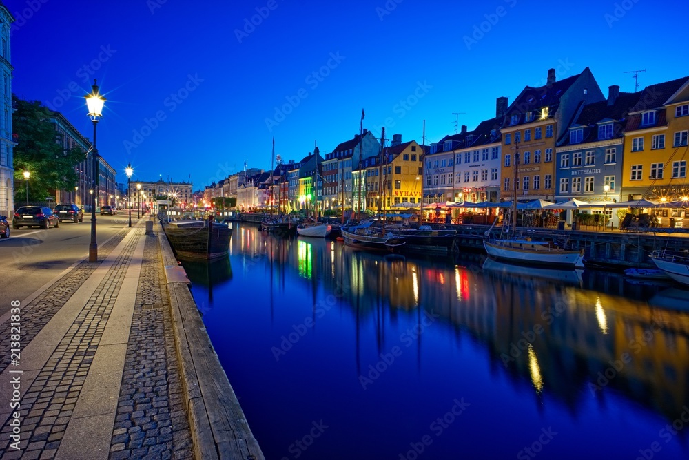 Nyhavn - Kopenhagen - Dänemark