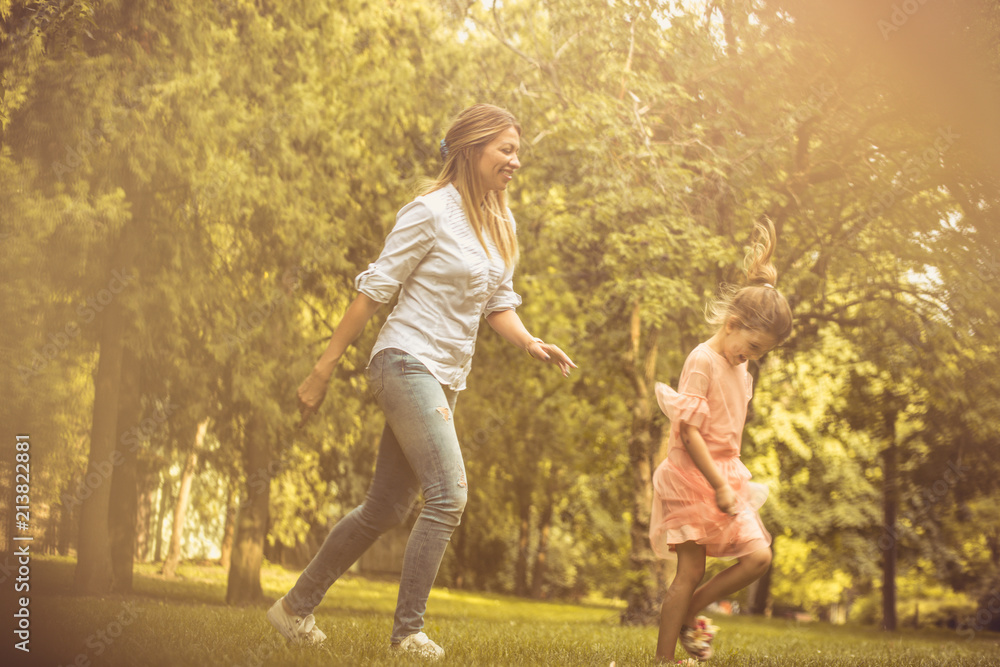 Fototapeta premium Playfully at nature.