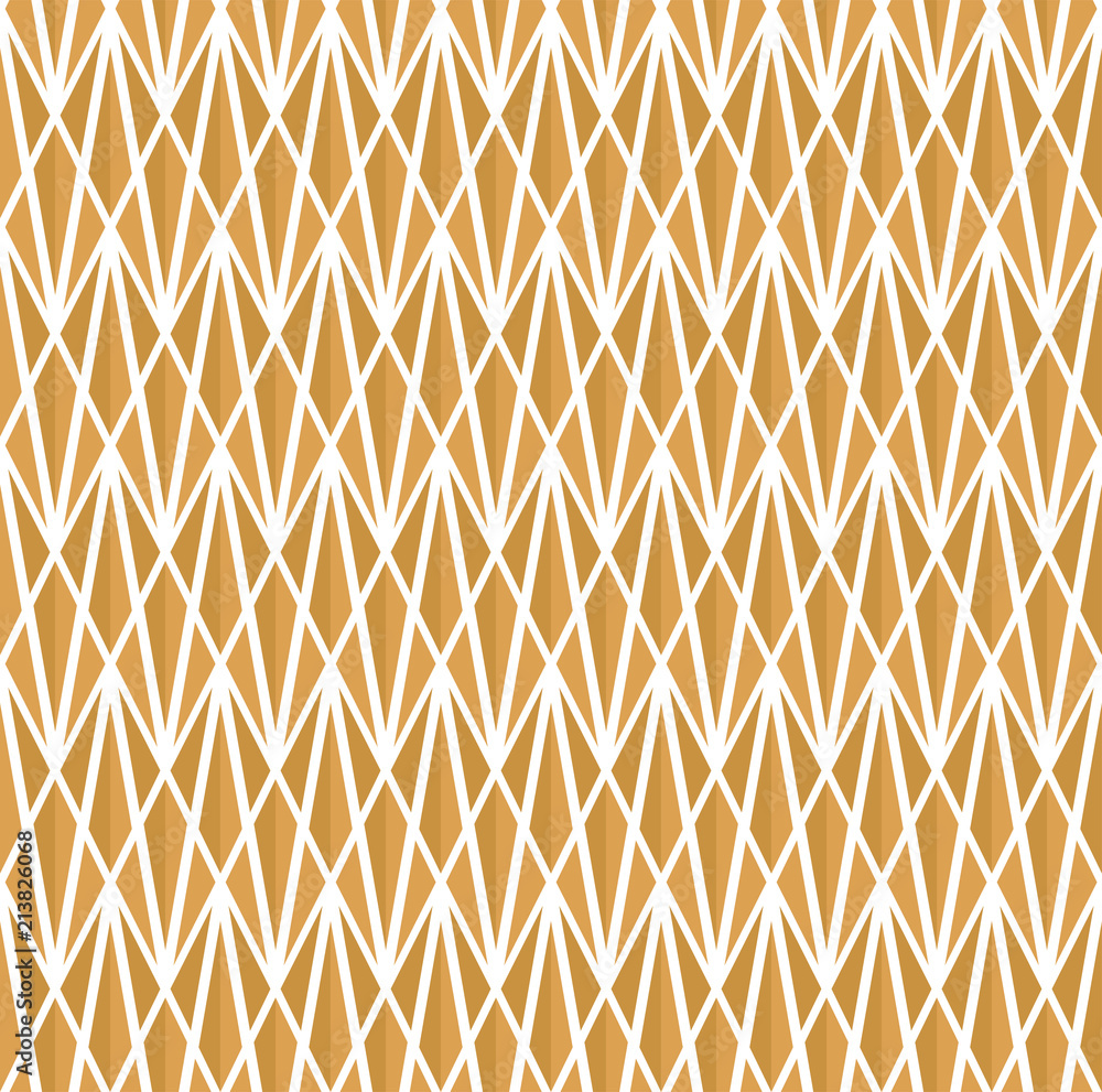 Geometric Golden Diamond Vector Seamless Pattern. Abstract Art Deco Background. Classic Stylish Texture. Geometric Golden Diamond Vector Seamless Pattern. Abstract Art Deco Background. Classic Stylish Texture.