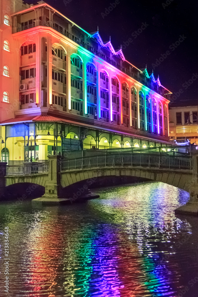 Naklejka premium Night lights