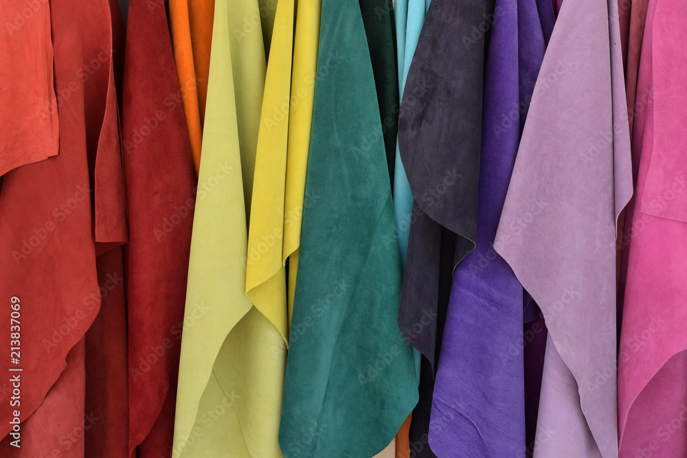 textiles colorful background