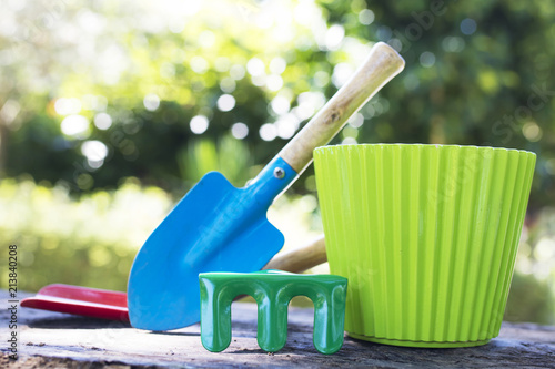 tools and gardening utensils