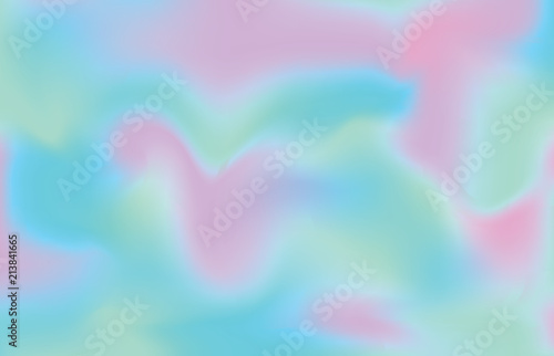 Pearlescent texture background. Mermaid unicorn pattern. Gradient pink blue color backdrop