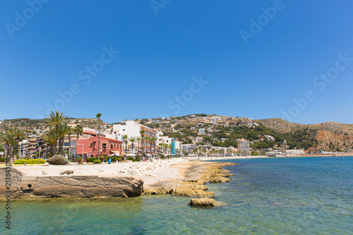 Xabia Spain beautiful Spanish town with clear blue sea located south-east of Denia also known as Javea photo