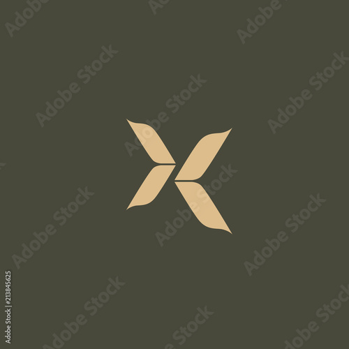 Abstract green leaf logo vector design. Environmental protection, ecology, healthy eating, Botanical Garden, park, forest, farm, agriculture vector sign.